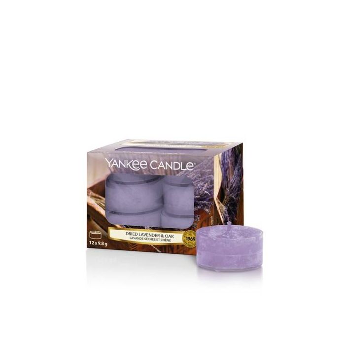 Yankee Candle Dried Lavender & Oak - Tea Lights-2